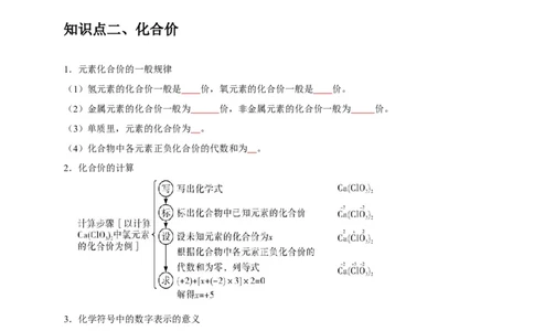 专题03化学式与化合价（原卷版）_02中考总复习（2026版更新中）_05-化学-中考总复习_2024年中考复习资料_一轮复习资料_完2024年中考化学复习考点一遍过（全国通用）