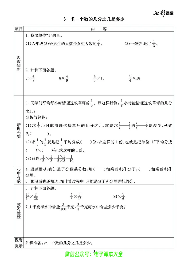 BJ版6a_26春四年级上下册人教版_四上英语合集人教版PEP英语四年级上册新教材（教学视频+课件+动画+音频+练习+教案）_17练习资料_小学英语（预习复习资料大礼包）_《预习卡》_1-6上册