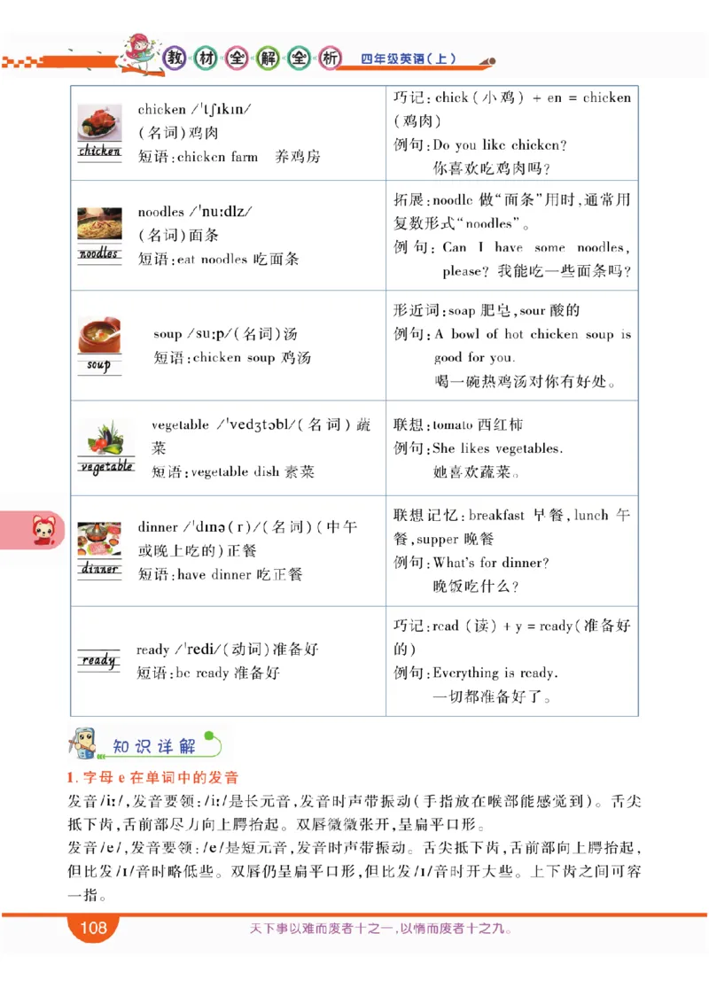 人教版英语四年级上册教材全解全析_26春四年级上下册人教版_四上英语合集人教版PEP英语四年级上册新教材（教学视频+课件+动画+音频+练习+教案）_17练习资料_《教材全解》