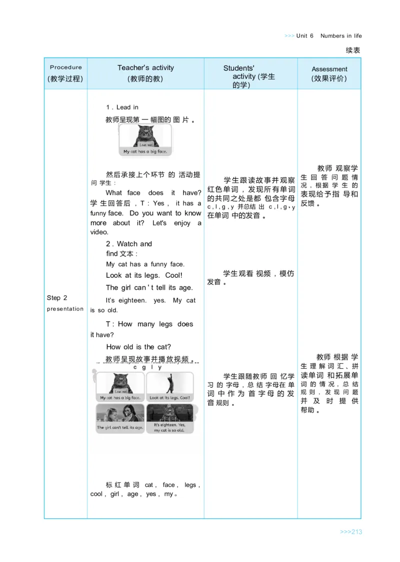 Unit6Numbersinlife_26春四年级上下册人教版_四上英语合集人教版PEP英语四年级上册新教材（教学视频+课件+动画+音频+练习+教案）_19同步教案课件_人教pep3_3-6下册_3年级下册
