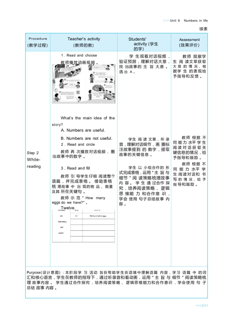 Unit6Numbersinlife_26春四年级上下册人教版_四上英语合集人教版PEP英语四年级上册新教材（教学视频+课件+动画+音频+练习+教案）_19同步教案课件_人教pep3_3-6下册_3年级下册