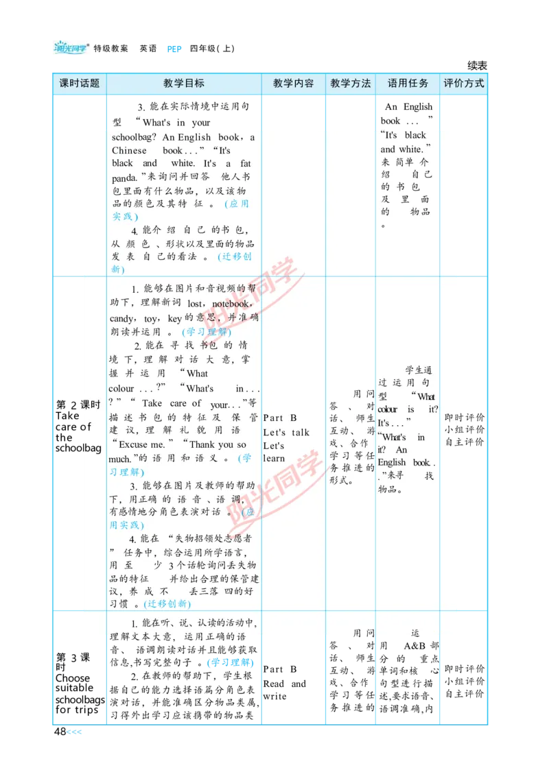 Unit2_26春四年级上下册人教版_四上英语合集人教版PEP英语四年级上册新教材（教学视频+课件+动画+音频+练习+教案）_19同步教案课件_人教pep3_小学英语PEP单独教案（3-6年级上下册）