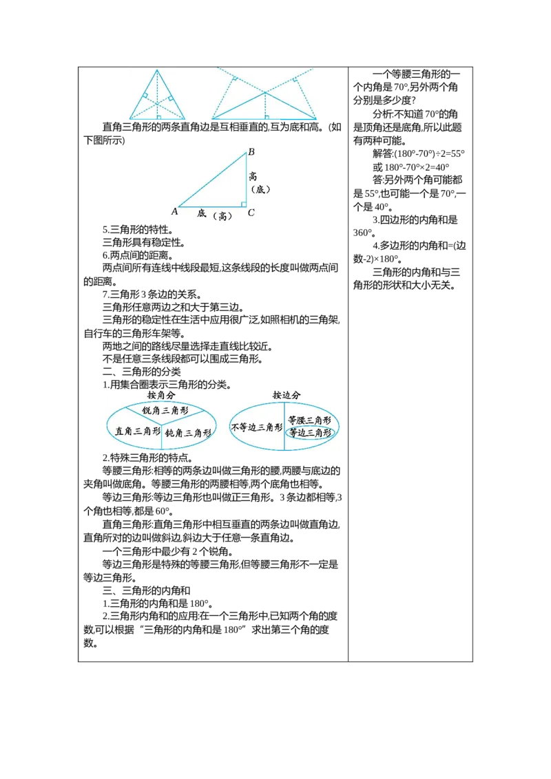 5.三角形(1)_2026春人教版数学四年级下册_四下人教数学_四年级下册_期末试卷_期末复习