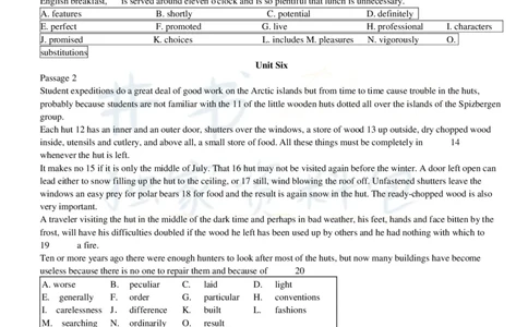 大学英语四级考试15选10专项训练_大学英语四六级_赠送_四六级作文模板+单词_阅读