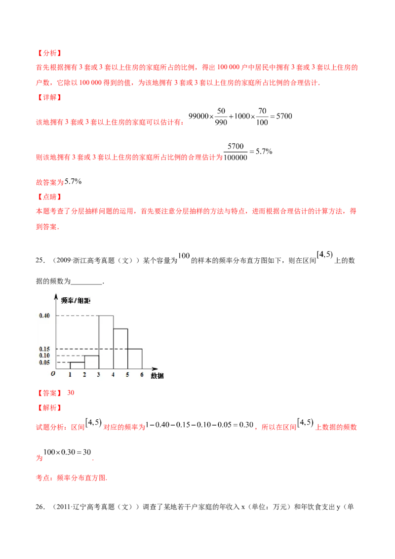 02卷第九章　统计与统计案例《真题模拟卷》－2022年高考一轮数学单元复习（新高考专用）(解析版)_02高考数学_新高考复习资料_2022年新高考资料_第09章　统计与统计案例