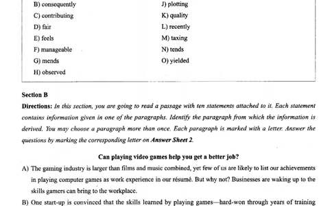 2025.12四级真题第2套_大学英语四六级_大学英语四级+六级_四级真题_四级真题_2025年12月CET4题+答案+音频新