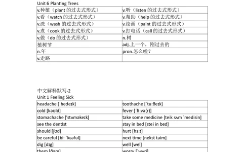 开心版小学英语六年级上册单词默写_26春四年级上下册人教版_四上英语合集人教版PEP英语四年级上册新教材（教学视频+课件+动画+音频+练习+教案）_17练习资料_开心版_3-6上册