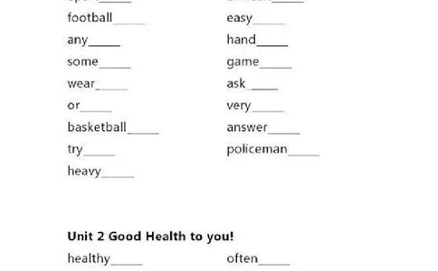 冀教三起六年级下册单词默写表_26春四年级上下册人教版_四上英语合集人教版PEP英语四年级上册新教材（教学视频+课件+动画+音频+练习+教案）_17练习资料_《小学英语单词默写表》