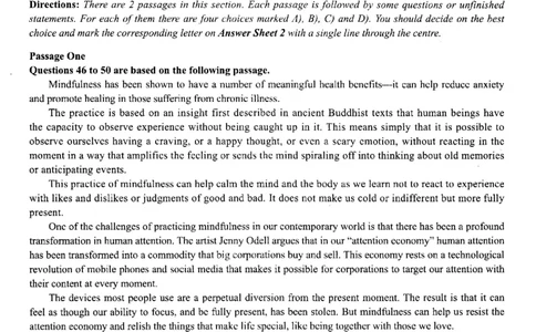 2025.12六级真题第3套_大学英语四六级_大学英语四级+六级_六级真题_六级真题_2025年12月CET6题+答案+音频新