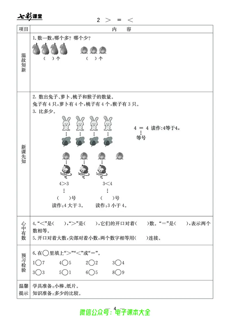 冀教版1a_26春四年级上下册人教版_四上英语合集人教版PEP英语四年级上册新教材（教学视频+课件+动画+音频+练习+教案）_17练习资料_小学英语（预习复习资料大礼包）_《预习卡》