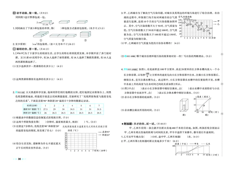 26春好卷五年级数学下（JJ版）_26春好卷数学冀教