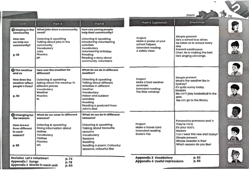 参考版版PDF-黑白_26春四年级上下册人教版_四上英语合集人教版PEP英语四年级上册新教材（教学视频+课件+动画+音频+练习+教案）_00电子课本