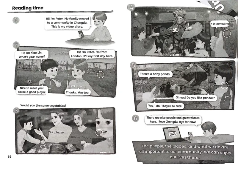 参考版版PDF-黑白_26春四年级上下册人教版_四上英语合集人教版PEP英语四年级上册新教材（教学视频+课件+动画+音频+练习+教案）_00电子课本