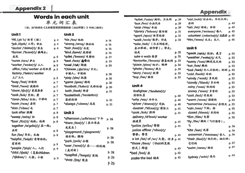 参考版版PDF-黑白_26春四年级上下册人教版_四上英语合集人教版PEP英语四年级上册新教材（教学视频+课件+动画+音频+练习+教案）_00电子课本