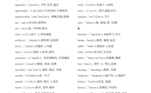 英语六级听力词汇&mdash;高频词汇带音标_大学英语四六级_赠送_四六级作文模板+单词_四六级词汇