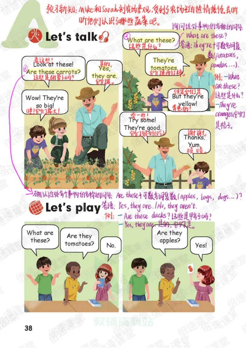 四年级下册英语人教PEP版课堂笔记_26春四年级上下册人教版_四上英语合集人教版PEP英语四年级上册新教材（教学视频+课件+动画+音频+练习+教案）_17练习资料_《课堂笔记》