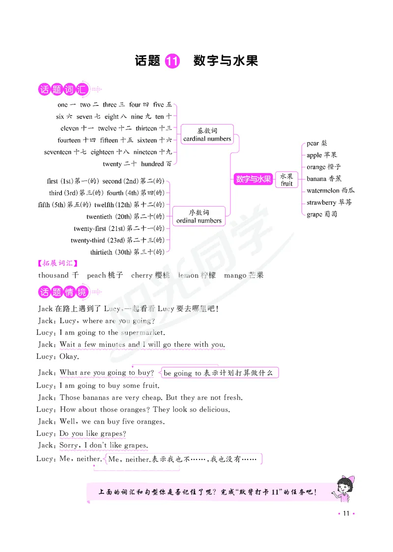 小学英语《核心知识梳理》_26春四年级上下册人教版_四上英语合集人教版PEP英语四年级上册新教材（教学视频+课件+动画+音频+练习+教案）_17练习资料_小学英语（预习复习资料大礼包）