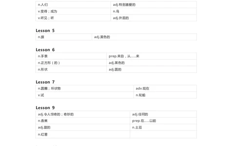 北京版（一起）英语三年级下册单词默写表_26春四年级上下册人教版_四上英语合集人教版PEP英语四年级上册新教材（教学视频+课件+动画+音频+练习+教案）_17练习资料_北京版