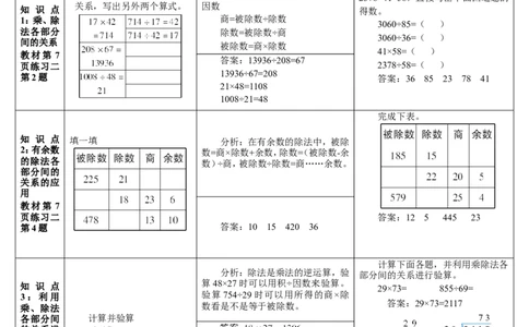 练习课（1-3课时）_2026春人教版数学四年级下册_四下人教数学_四年级下册_教案_教案2+导学案人教四下数学_导学案_1四则运算