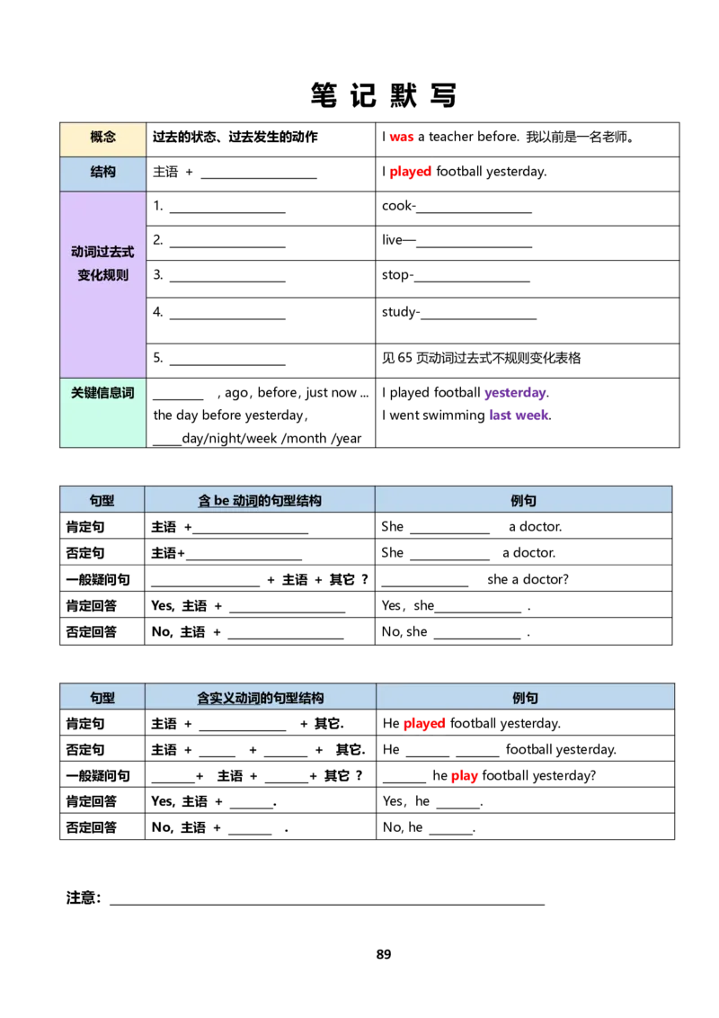 小学英语语法下册_26春四年级上下册人教版_四上英语合集人教版PEP英语四年级上册新教材（教学视频+课件+动画+音频+练习+教案）_17练习资料_小学英语（预习复习资料大礼包）