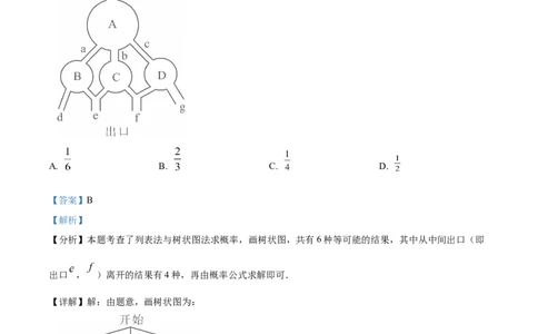 精品解析：安徽省滁州市2025年九年级中考第一次模拟考试数学试题（解析版）_2025年安徽省中考模拟试卷数学_2025年安徽数学一模卷62份