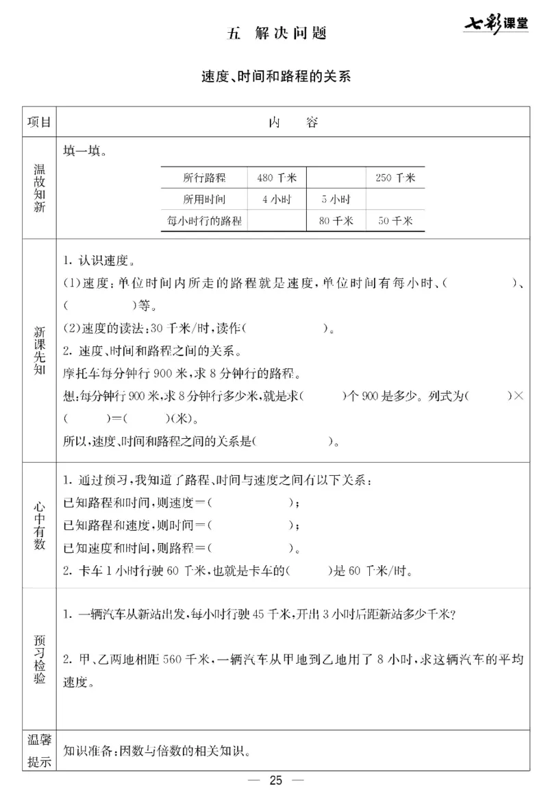 四年级下册数学北京课改版预习卡_26春四年级上下册人教版_四上英语合集人教版PEP英语四年级上册新教材（教学视频+课件+动画+音频+练习+教案）_17练习资料_《预习卡》_1-6下册