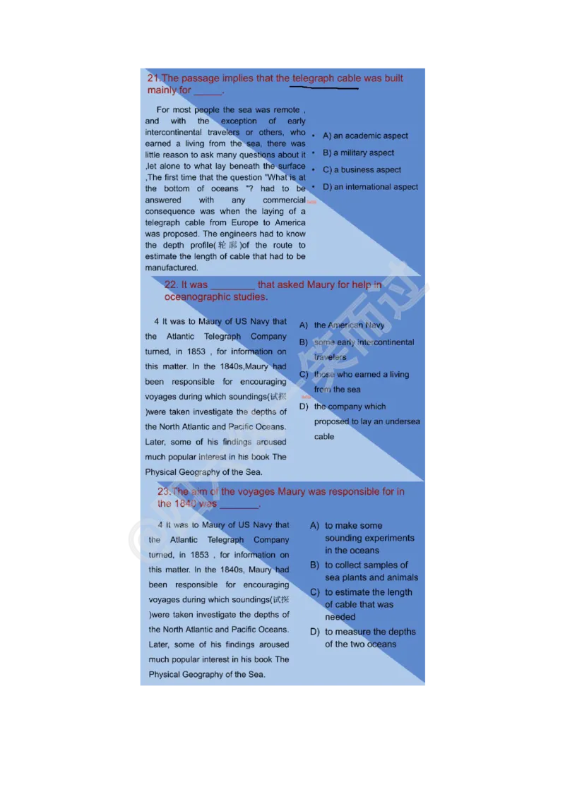 四级阅读满分技巧_大学英语四六级_赠送_四六级作文模板+单词_阅读