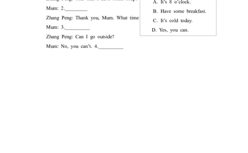 四下Unit3PartA第一课时_26春四年级上下册人教版_四上英语合集人教版PEP英语四年级上册新教材（教学视频+课件+动画+音频+练习+教案）_19同步教案课件_人教pep3_3-6年级下册_4年级下册