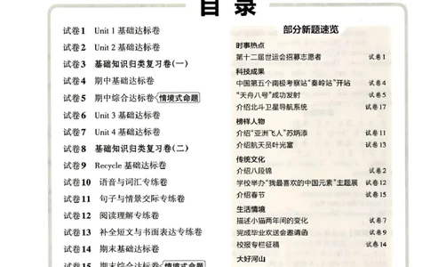六年级英语人教PEP版25春《王朝霞单元活页卷》（A4版）_26春四年级上下册人教版_四上英语合集人教版PEP英语四年级上册新教材（教学视频+课件+动画+音频+练习+教案）_17练习资料_2025春