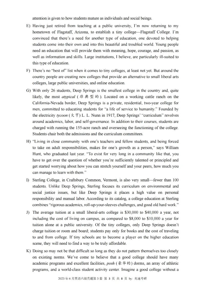 六级真题合并版2021-2025年12月_大学英语四六级_大学英语四级+六级_六级真题