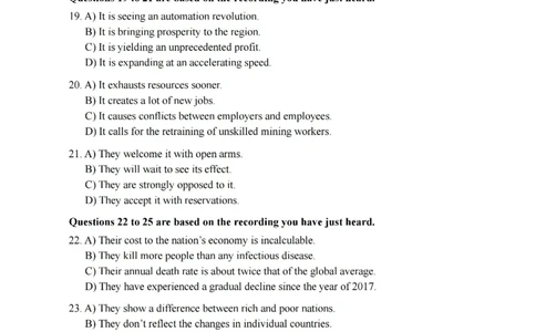 六级真题合并版2021-2025年12月_大学英语四六级_大学英语四级+六级_六级真题