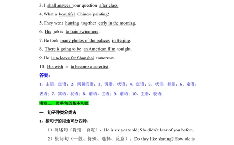 01句子成分、简单句基本句型及长难句解析要点精读与精练-2023年高考英语一轮复习基础知识+基本能力双清(通用版)_03高考英语_通用版（老高考）复习资料_2023年复习资料_一轮复习
