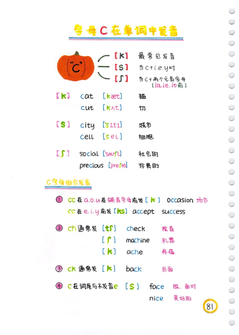 小学英语音标+自然拼读彩绘笔记（102页）_26春四年级上下册人教版_四上英语合集人教版PEP英语四年级上册新教材（教学视频+课件+动画+音频+练习+教案）_17练习资料