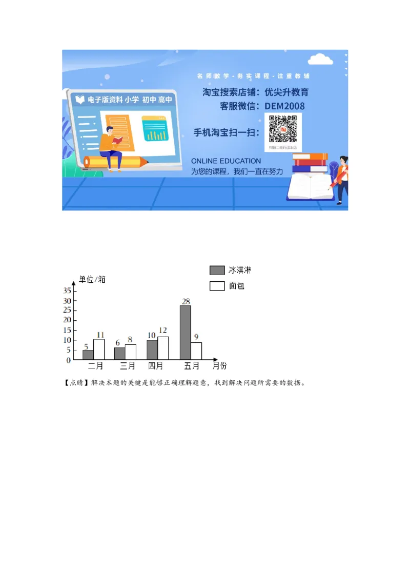8.2复式条形统计图-四年级数学下册课时练分层作业（人教版）_2026春人教版数学四年级下册_四下人教数学_四年级下册_课时练习_分层知识课时练