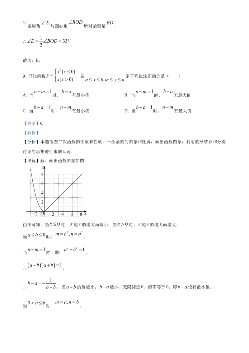 精品解析：2025年安徽省合肥市中考数学多校联考一模试卷（解析版）_2025年安徽省中考模拟试卷数学_2025年安徽数学一模卷62份_精品解析：2025年安徽省合肥市中考数学多校联考一模试卷