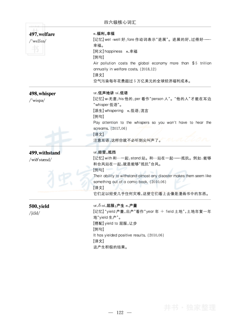 四六级核心词汇_大学英语四六级_赠送_四六级作文模板+单词_四六级单词正序＋乱序