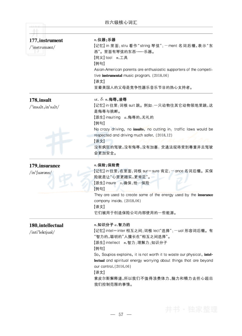 四六级核心词汇_大学英语四六级_赠送_四六级作文模板+单词_四六级单词正序＋乱序