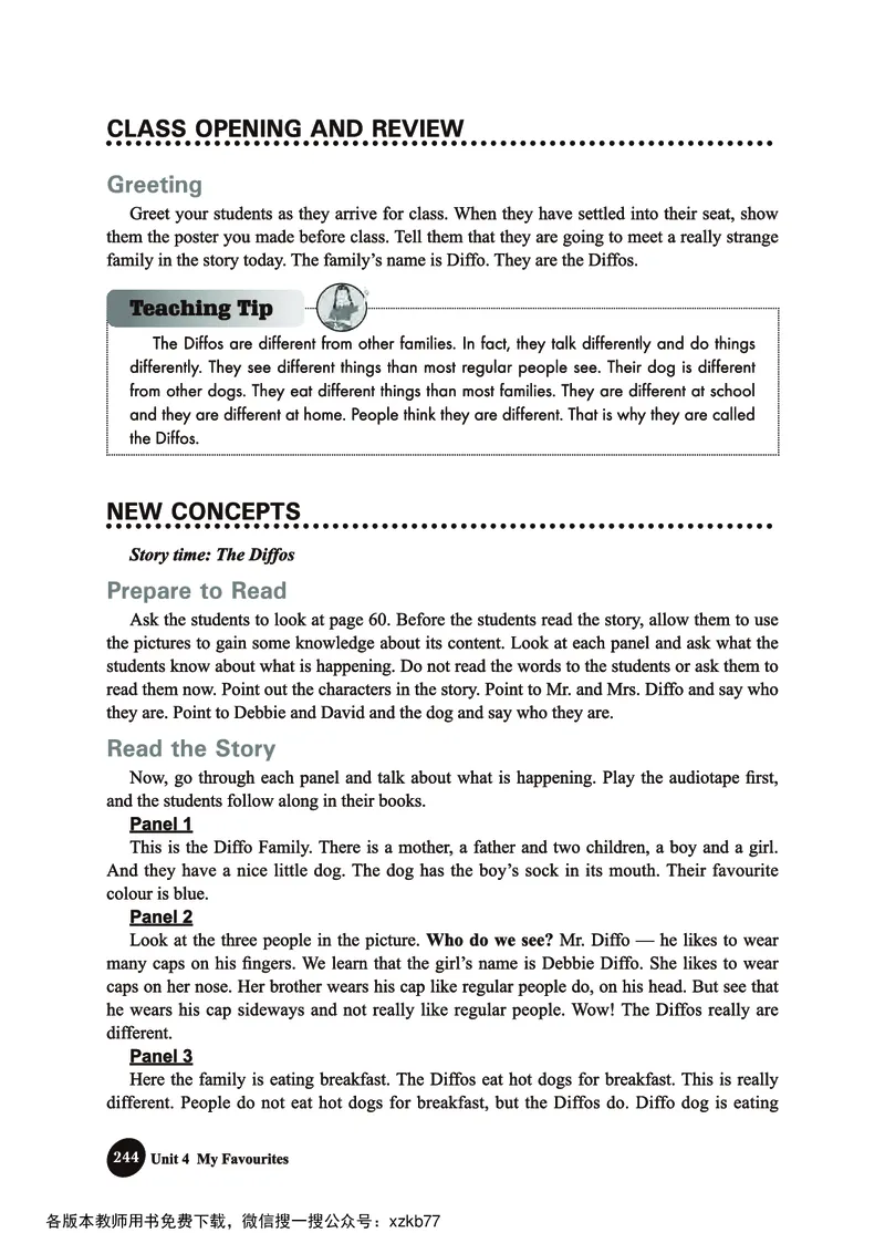 冀教教师用书（三年级起点）4下册_26春四年级上下册人教版_四上英语合集人教版PEP英语四年级上册新教材（教学视频+课件+动画+音频+练习+教案）_16教师用书_小学英语