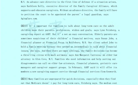 大学英语四级改革阅读理解新题型&mdash;匹配题练习(最新)_大学英语四六级_赠送_四六级作文模板+单词_阅读