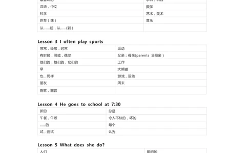 接力版英语五年级上册单词默写表_26春四年级上下册人教版_四上英语合集人教版PEP英语四年级上册新教材（教学视频+课件+动画+音频+练习+教案）_17练习资料_《小学英语单词默写表》