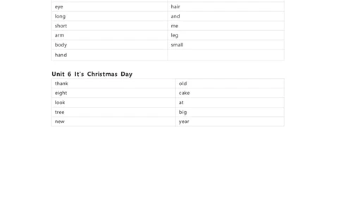 北京版（一起）英语二年级上册单词默写表_26春四年级上下册人教版_四上英语合集人教版PEP英语四年级上册新教材（教学视频+课件+动画+音频+练习+教案）_17练习资料_北京版