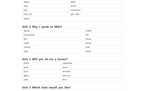 北京版（一起）英语四年级上册单词默写表_26春四年级上下册人教版_四上英语合集人教版PEP英语四年级上册新教材（教学视频+课件+动画+音频+练习+教案）_17练习资料_北京版