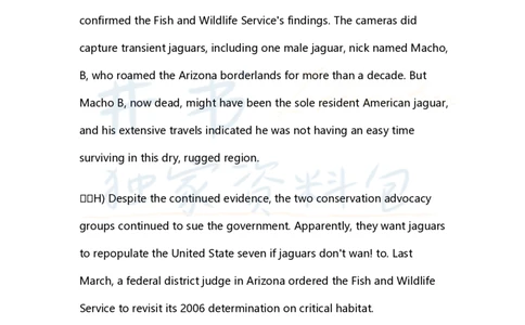 英语四级长篇阅读段落信息匹配题练习及答案解析（11）_大学英语四六级_赠送_四六级作文模板+单词_阅读