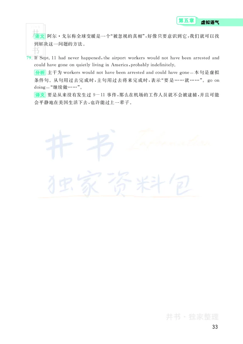 大学英语四级120例真题长难句精析_大学英语四六级_赠送_四六级作文模板+单词_阅读