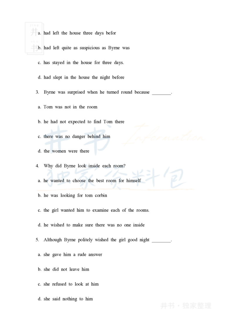 大学英语四级阅读40篇(含答案)_大学英语四六级_赠送_四六级作文模板+单词_阅读