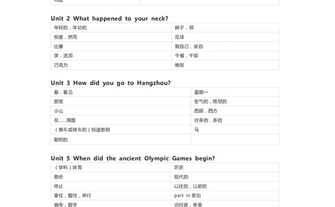 北京版（一起）英语六年级上册单词默写表_26春四年级上下册人教版_四上英语合集人教版PEP英语四年级上册新教材（教学视频+课件+动画+音频+练习+教案）_17练习资料_北京版