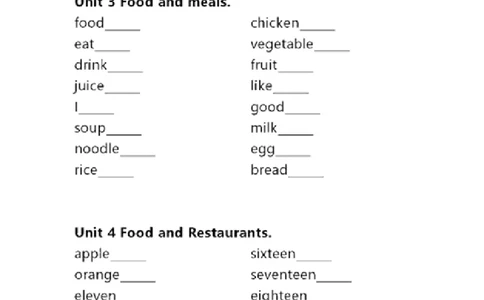 冀教三起三年级下册单词默写表_26春四年级上下册人教版_四上英语合集人教版PEP英语四年级上册新教材（教学视频+课件+动画+音频+练习+教案）_17练习资料_《小学英语单词默写表》