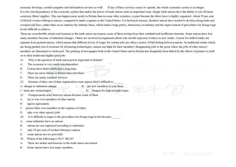 大学英语四级阅读200篇_大学英语四六级_赠送_四六级作文模板+单词_阅读