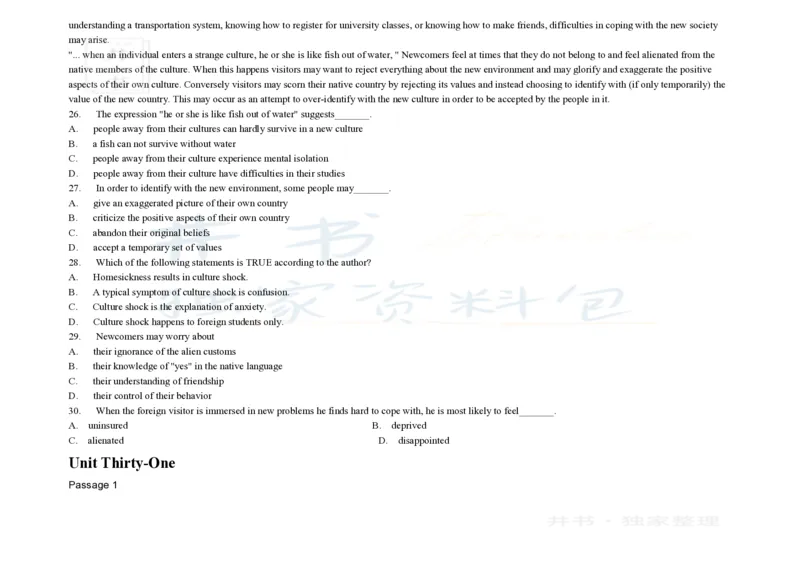 大学英语四级阅读200篇_大学英语四六级_赠送_四六级作文模板+单词_阅读