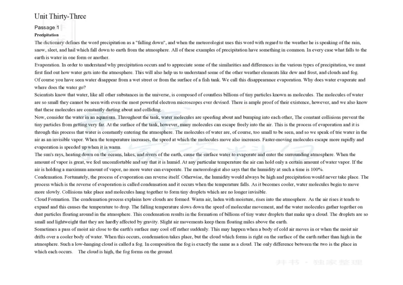 大学英语四级阅读200篇_大学英语四六级_赠送_四六级作文模板+单词_阅读